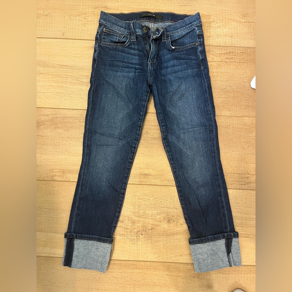 Joe's Jeans Dark Blue Ankle Cropped Women's Jeans